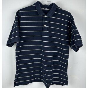 Brooks Brothers Polo Shirt Striped Golden Fleece Short Sleeve Large